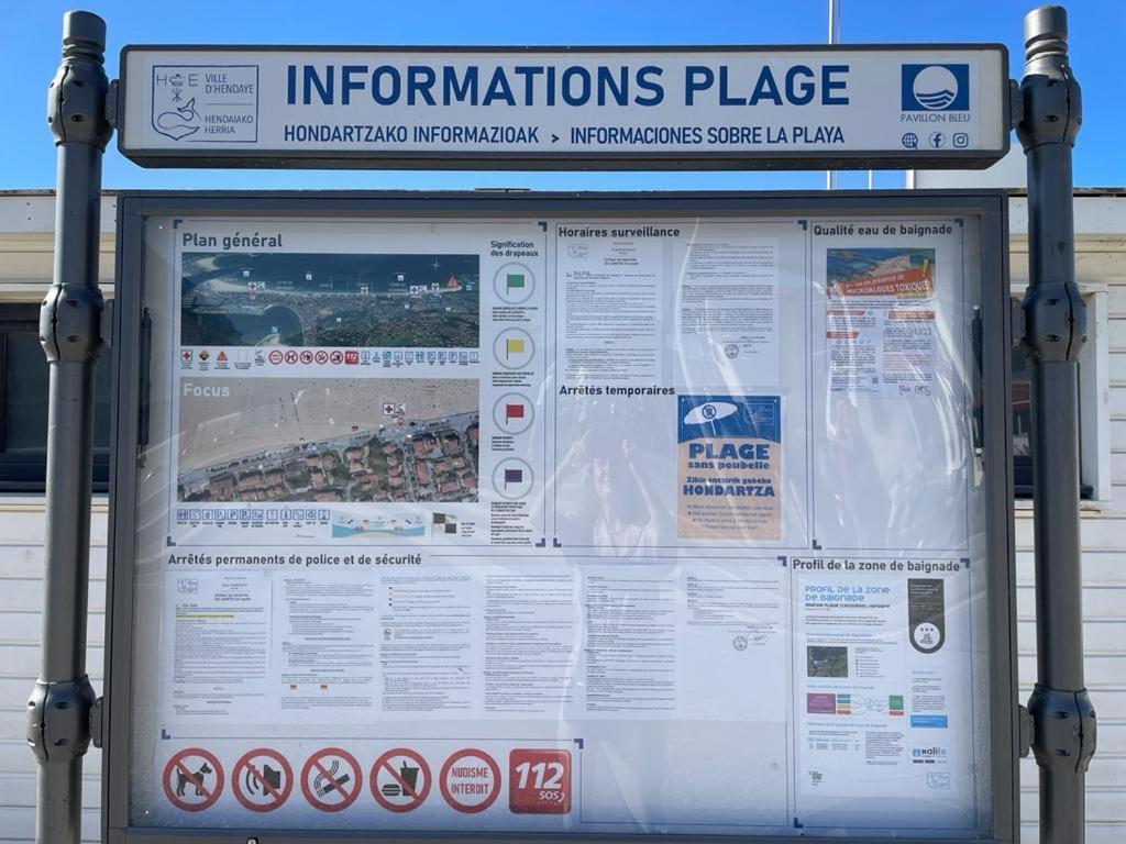Habitaciones Privadas En Hendaye "Daniela", A 5 Minutes De La Gare D'Hendaye Et Euskotren, Wi-Fi ภายนอก รูปภาพ